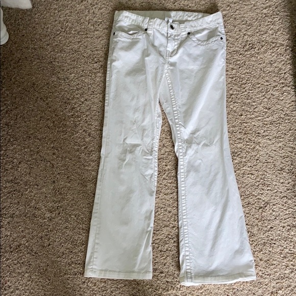LONDONJEAN Denim - LONDON JEAN white jeans size 6 short